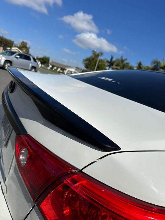 Q50 Oem style gloss black spoiler
