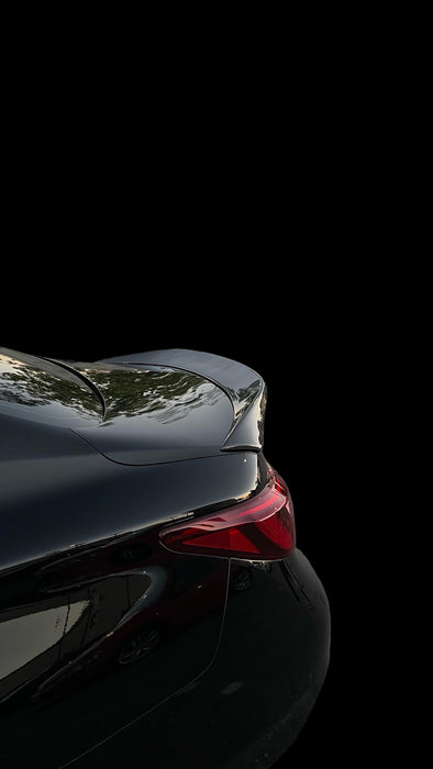 Q50 duck bill spoiler