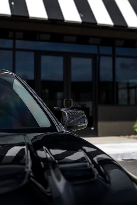 Infiniti Carbon fiber replacement caps