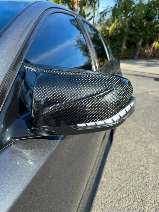 Infiniti Carbon fiber replacement caps