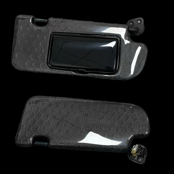 Sqp custom carbon fiber sun visors