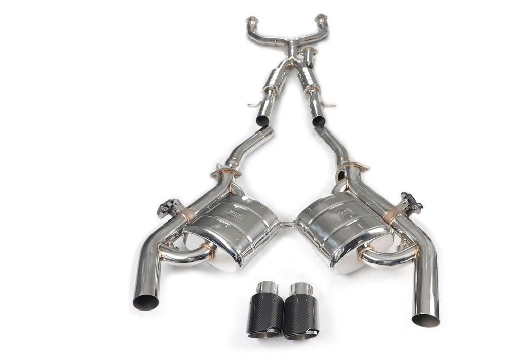 SQP performance Q50 exhaust system