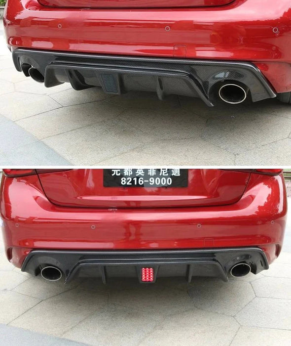Q50 Rear Bumper Diffuser