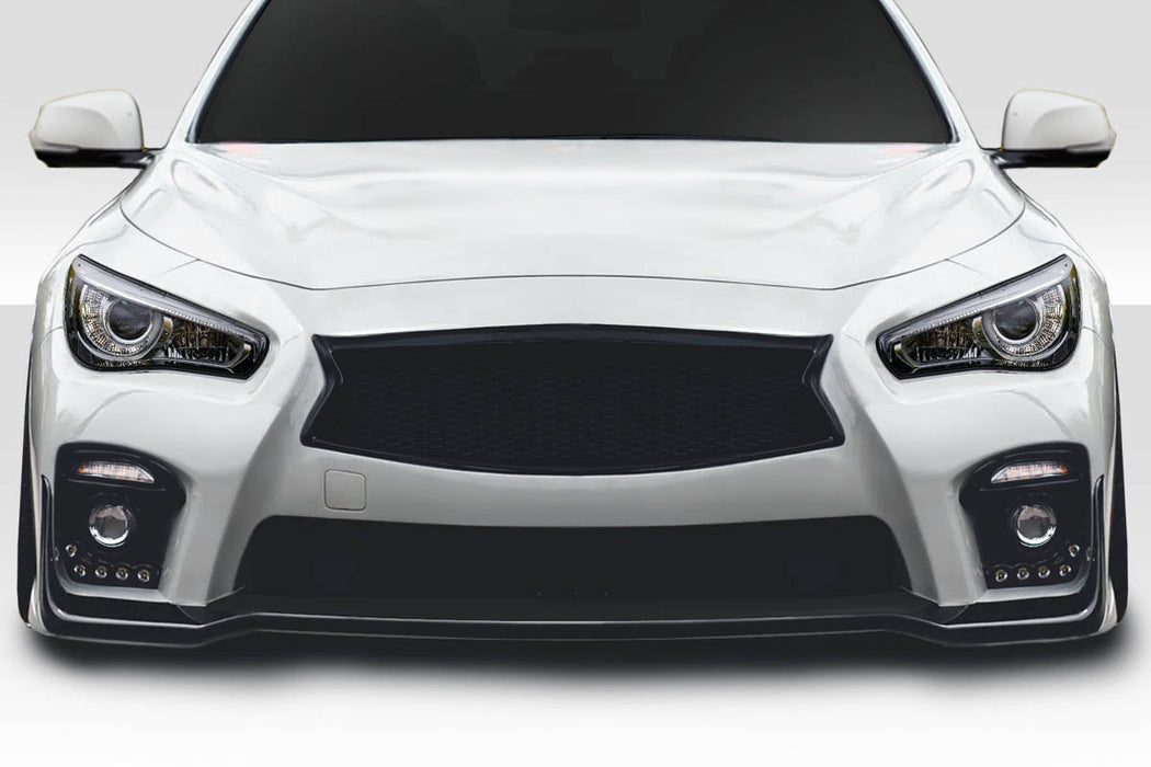 2014-2022 Infiniti Q50 Duraflex Bltz Front Bumper - 1 Piece
