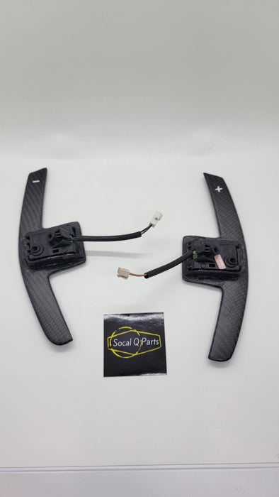 Carbon fiber shift paddles