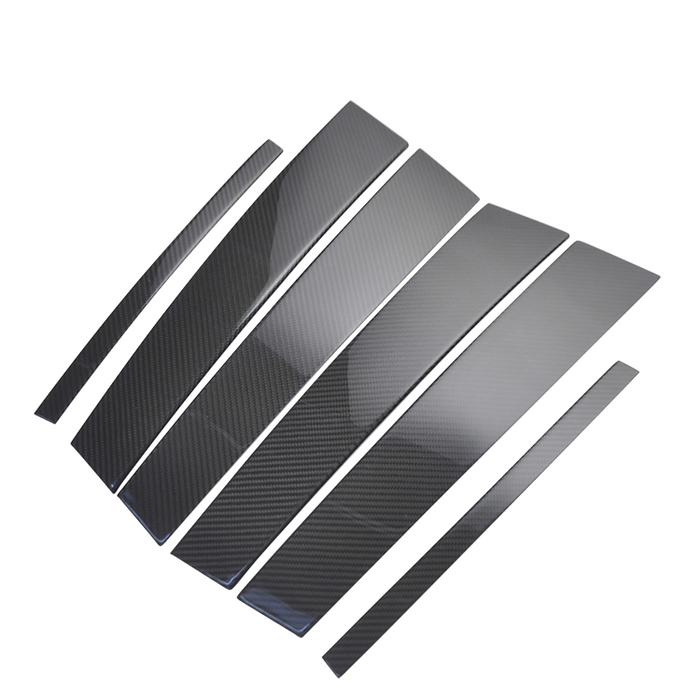 Q50 carbon fiber door pillars