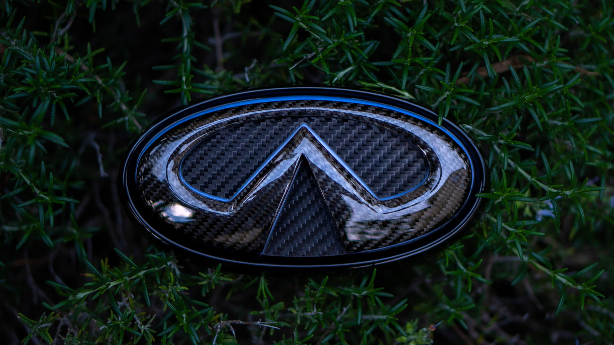 Carbon Fiber Light up Badge ( RGB )