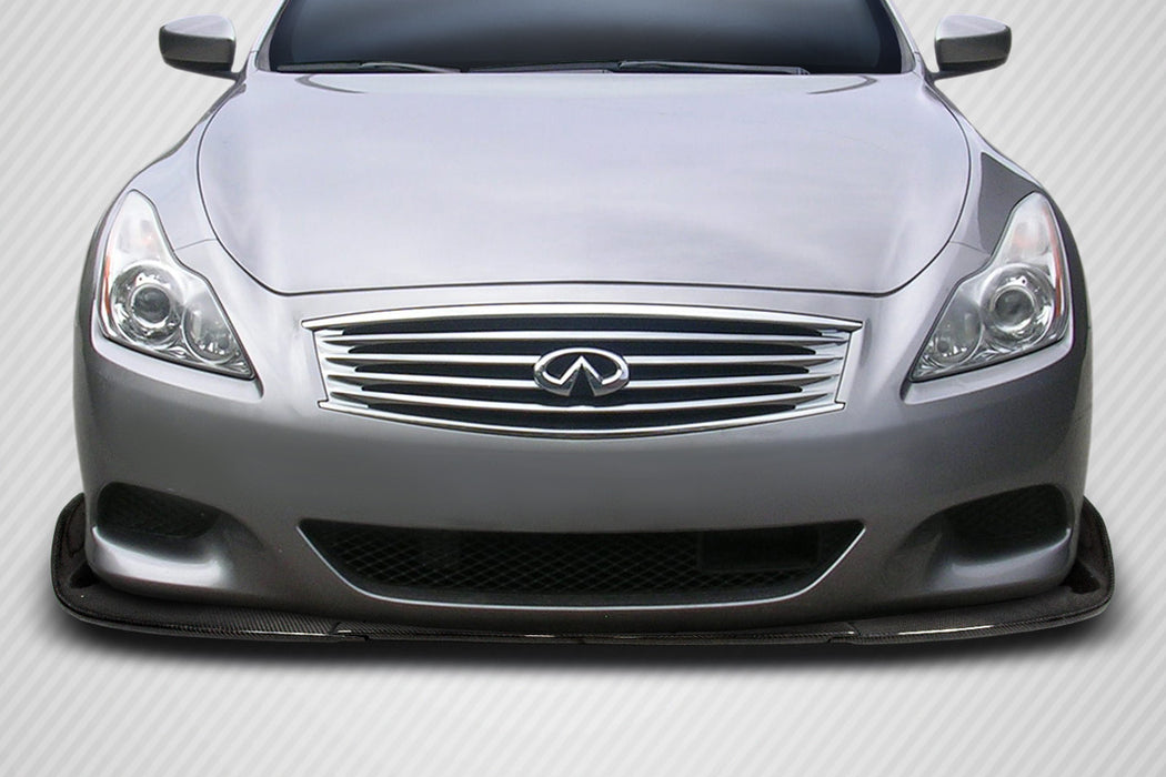 2008-2015 Infiniti G Coupe G37 Q60 Front Lip Spoiler - 3 Piece
