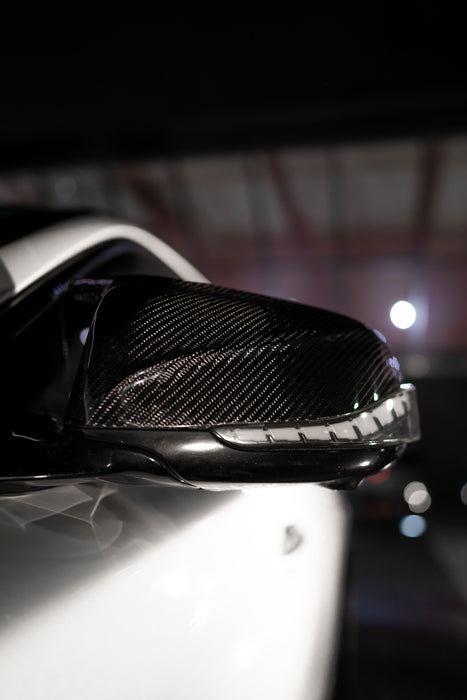 Infiniti Carbon fiber replacement caps