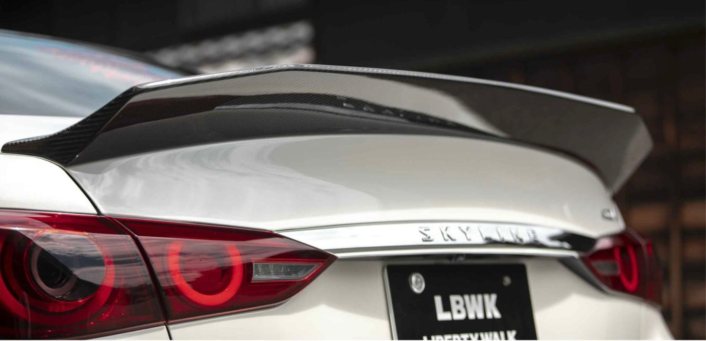 Q50 Lb walk rear spoiler