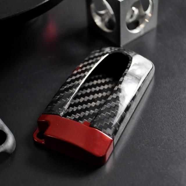 Q50 Carbon fiber car key shell
