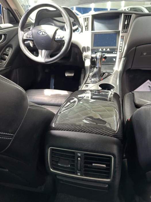 Q50 Carbon Fiber Arm rest