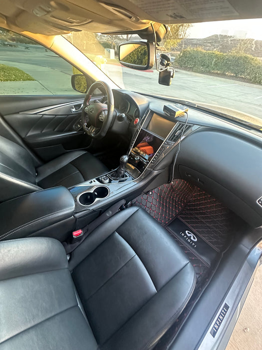 Q50 interior floor mats