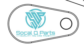 Vr30 oil block off plate