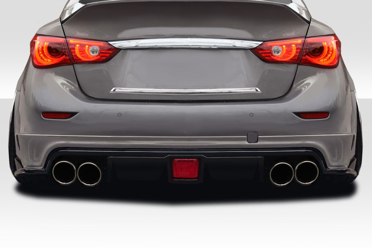 2014-2018 Infiniti Q50 Duraflex Bltz Rear Diffuser - 1 Piece — Socal Q ...
