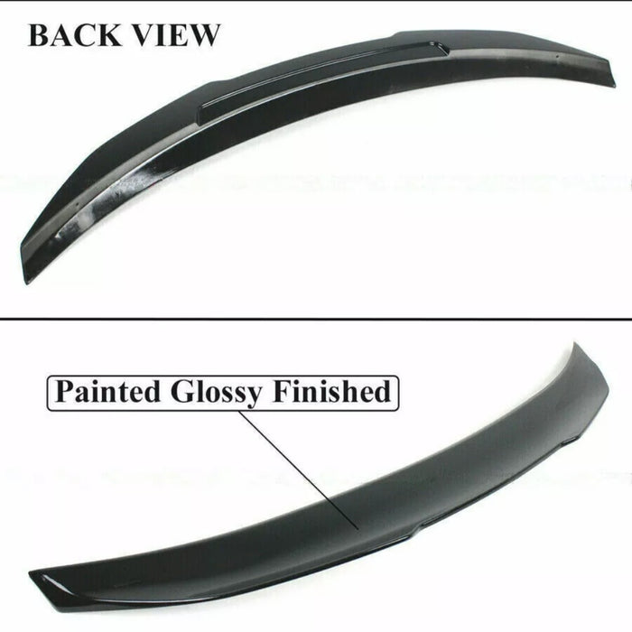 Gloss black H style spoiler