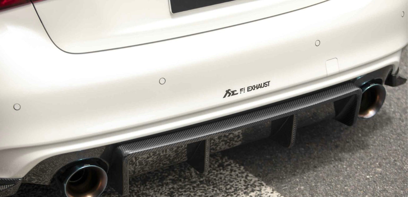 Q50 LB walk rear diffuser — Socal Q Parts